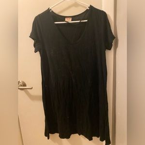 Black t-shirt dress by Mossimo. Size XS